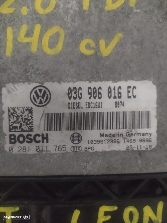 CENTRALINA 03G906016EC SEAT LEON 2.0 TDI BKD 140cv - 2
