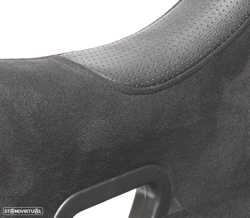 BAQUET BACKET DESPORTIVA REPLICA PRETA ESTILO EVO - 2