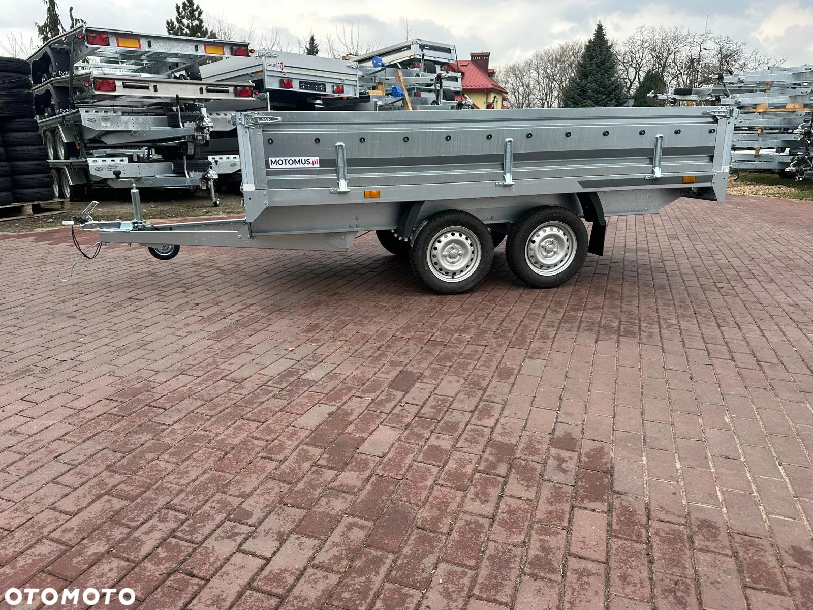 Inny Przyczepa MM2515/2 koła pod spodem 250x150x40 Częstochowa WYPRZEDAŻ - 6