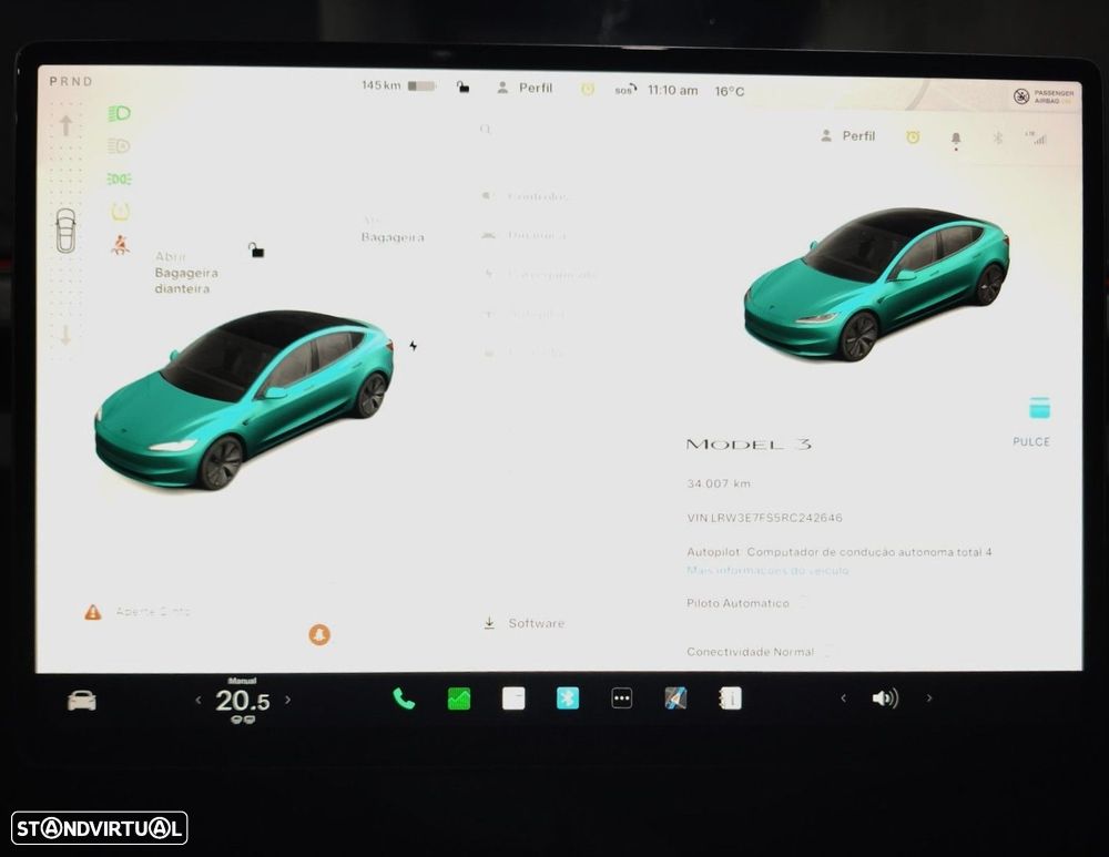 Tesla Model 3 Tração Traseira Standard - 14