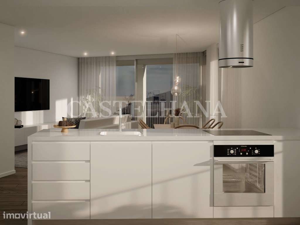Apartamento T2 com área exterior em Matosinhos - Grande imagem: 3/44