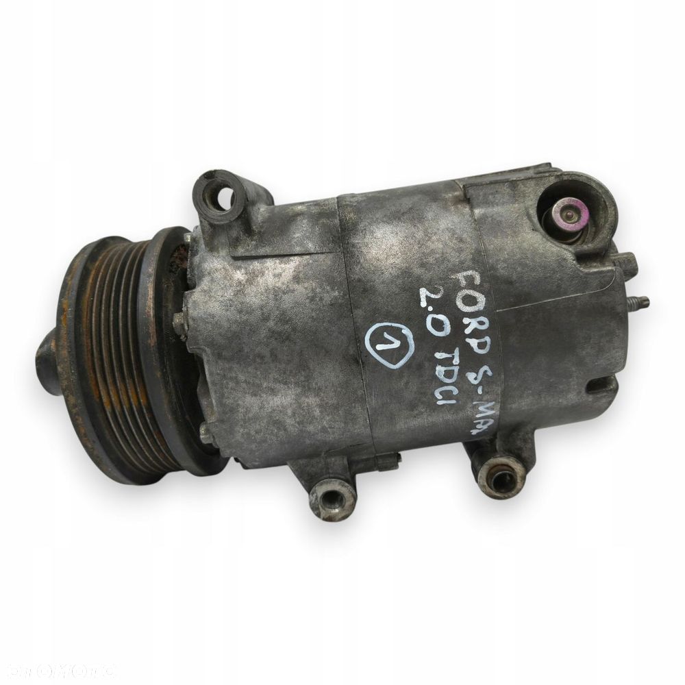 SPRĘŻARKA KLIMATYZACJI Ford S-Max Mondeo IV Galaxy 2.0 TDCI 6G91-19D629-KC - 1