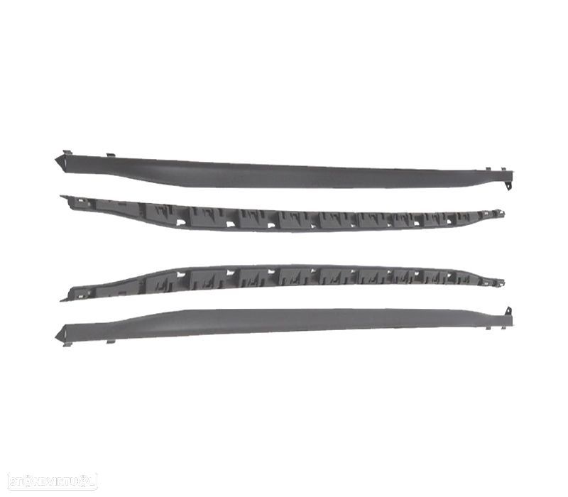 EXTENSÃO EMBALADEIRAS VOLKSWAGEN GOLF 8 21-23 LOOK R - 2