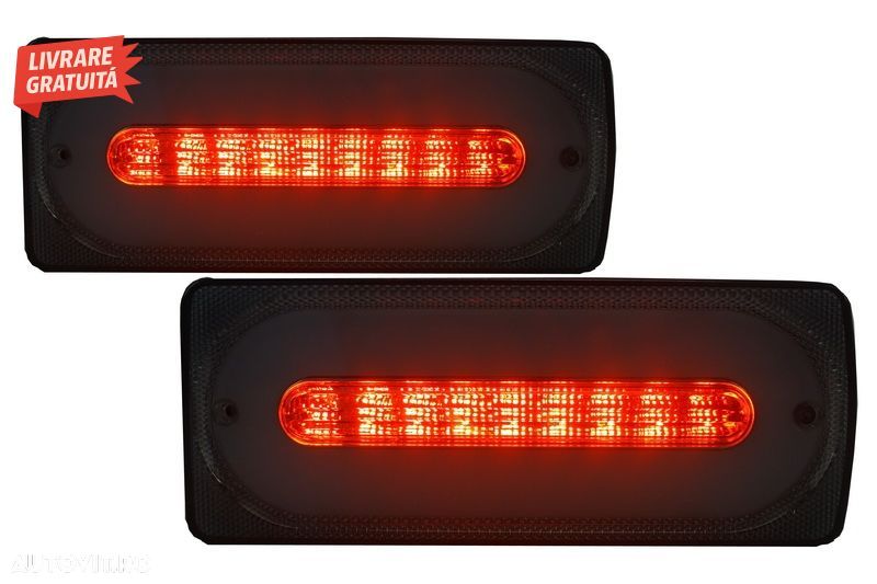 Stopuri Full LED Mercedes G-Class W463 (1989-2015) Semnal Dinamic Secvential- livrare gratuita - 5