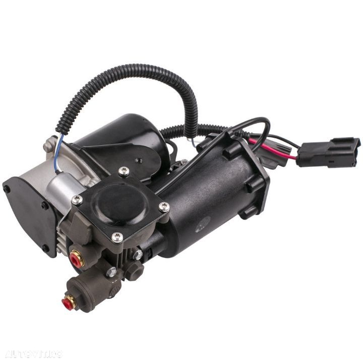 Compresor perne aer suspensie pneumatica Range Rover L322 Hitachi - 3