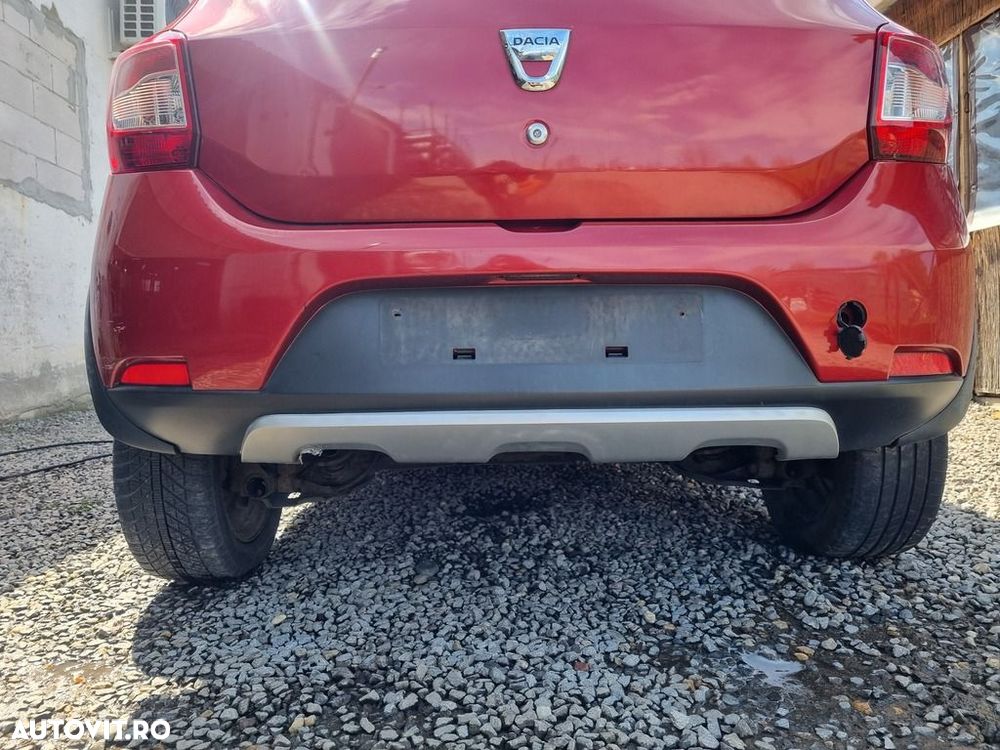Bara spate Dacia Sandero 2 Stepway 2012 - 2016 SUV 4 Usi Rouge de Feu TEB76 (1514) - 1