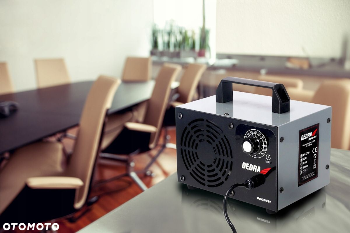 GENERATOR OZONU DEDRA DED6631 DO SAMOCHODÓW MIESZKAŃ BIURA PIWNICY - 9
