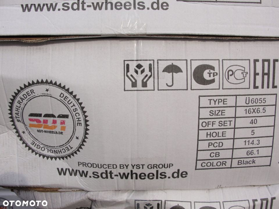 NOWE FELGI STALOWE 16" 5X114,3 KIA - 5