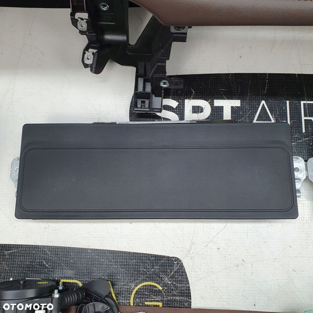 PORSCHE 971 DESKA ROZDZIELCZA BRĄZ KONSOLA KOKPIT PULPIT PODUSZKI AIRBAG AIR BAG PASY KIT SET - 8