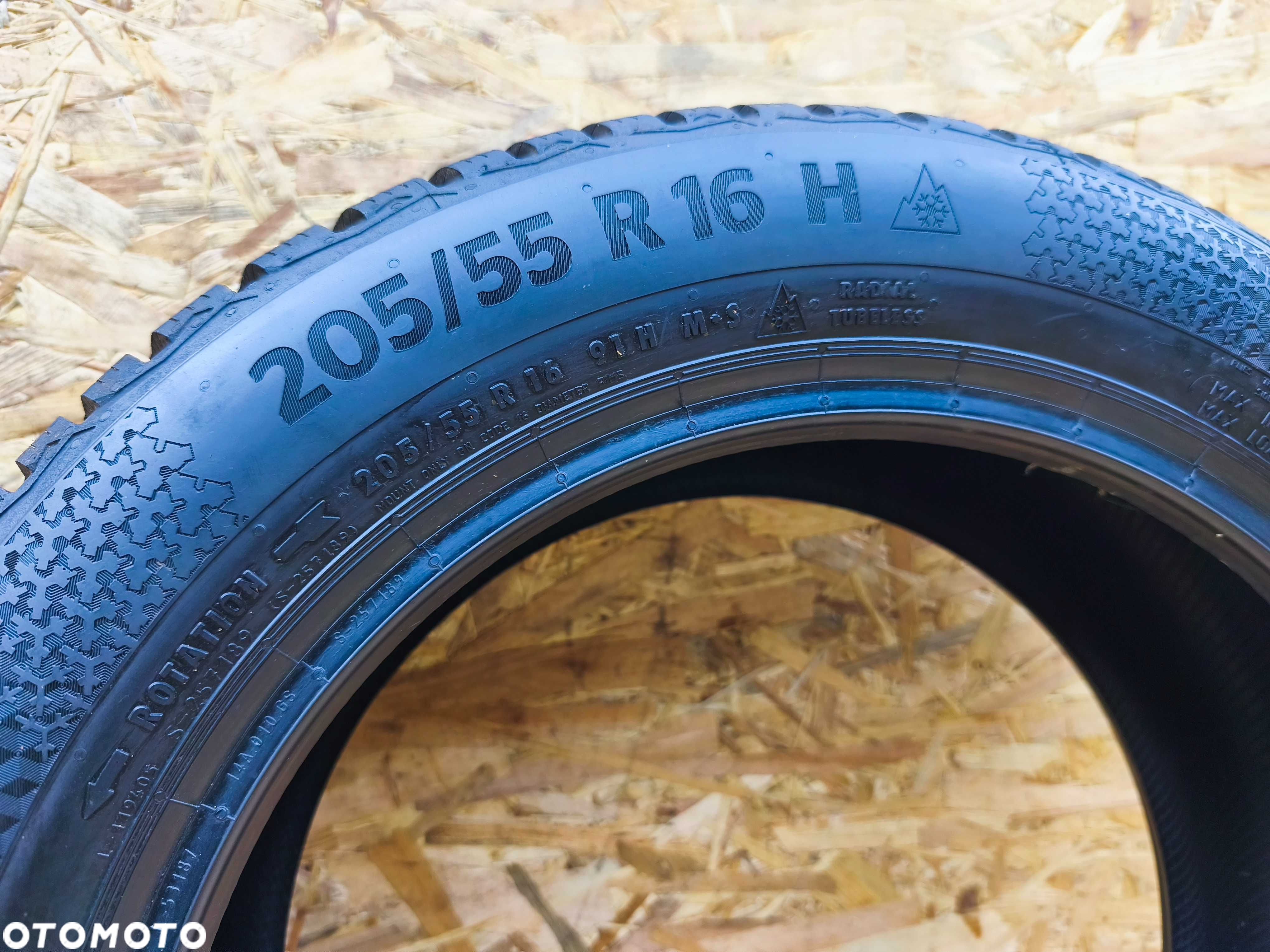 2x opony zimowe Continental WinterContact TS870 205/55 R16 91H 9MM 24R - 4