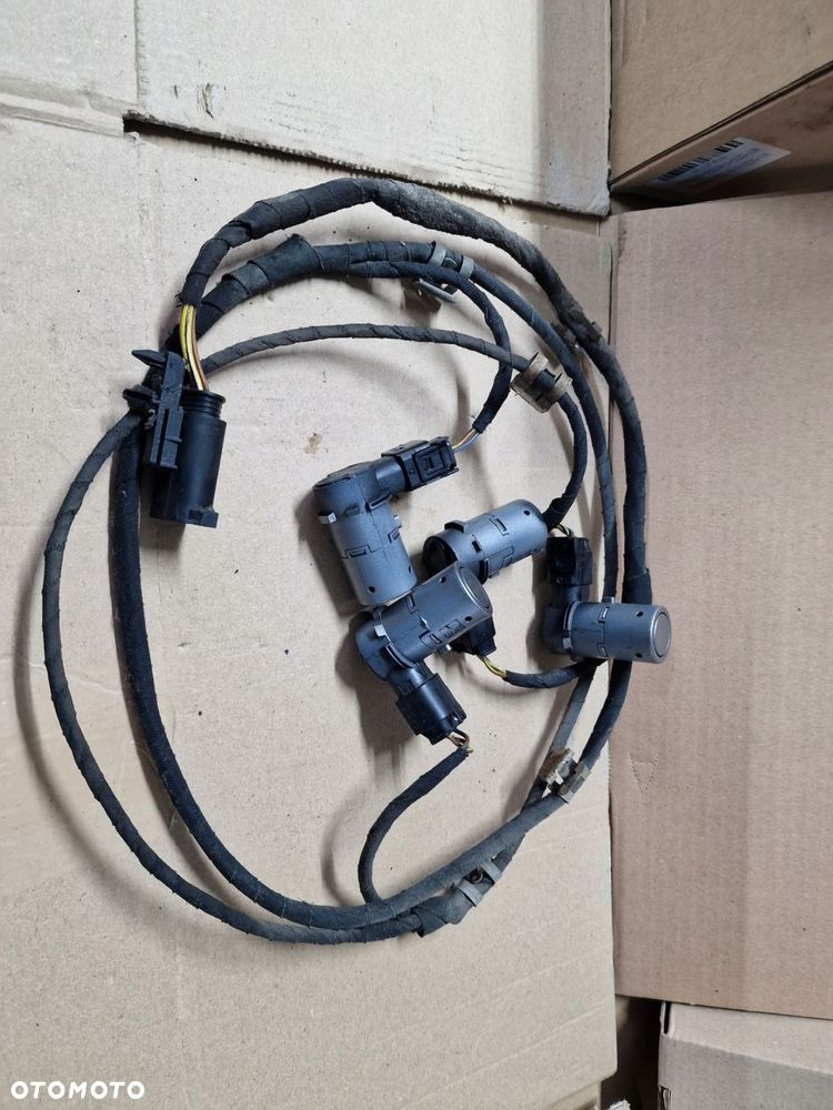 MERCEDES B KLASA W245 TYLNA INSTALACJA Z PARKTRONIKAMI 4 SZT A1695420518 - 1