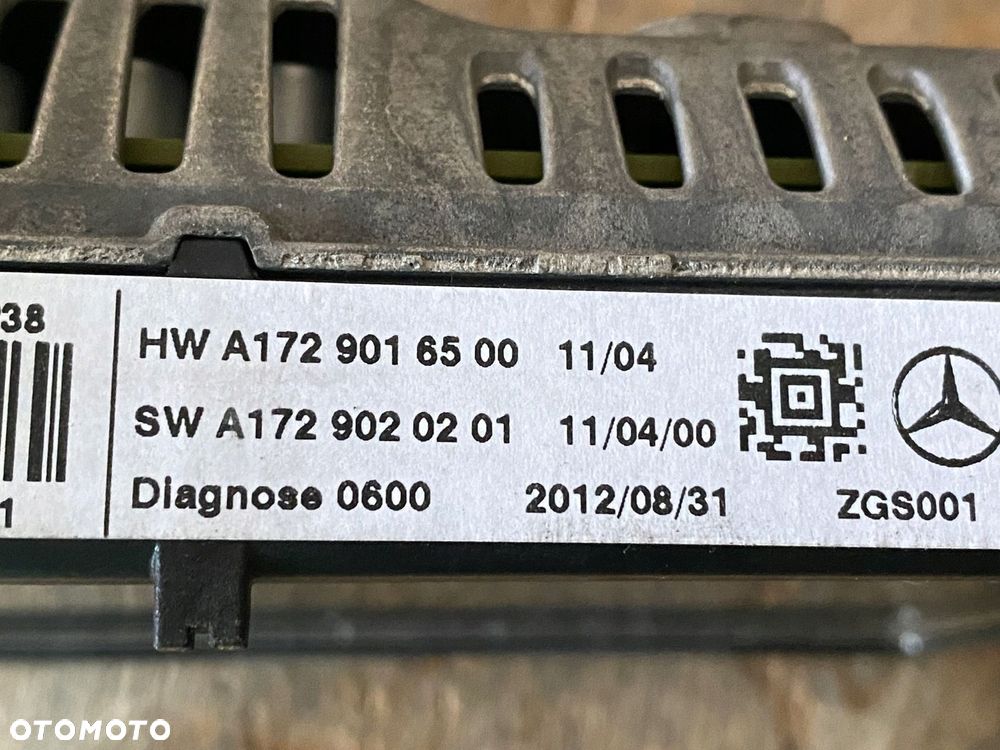 MERCEDES ml gl 166 monitor A 1729016500 - 3