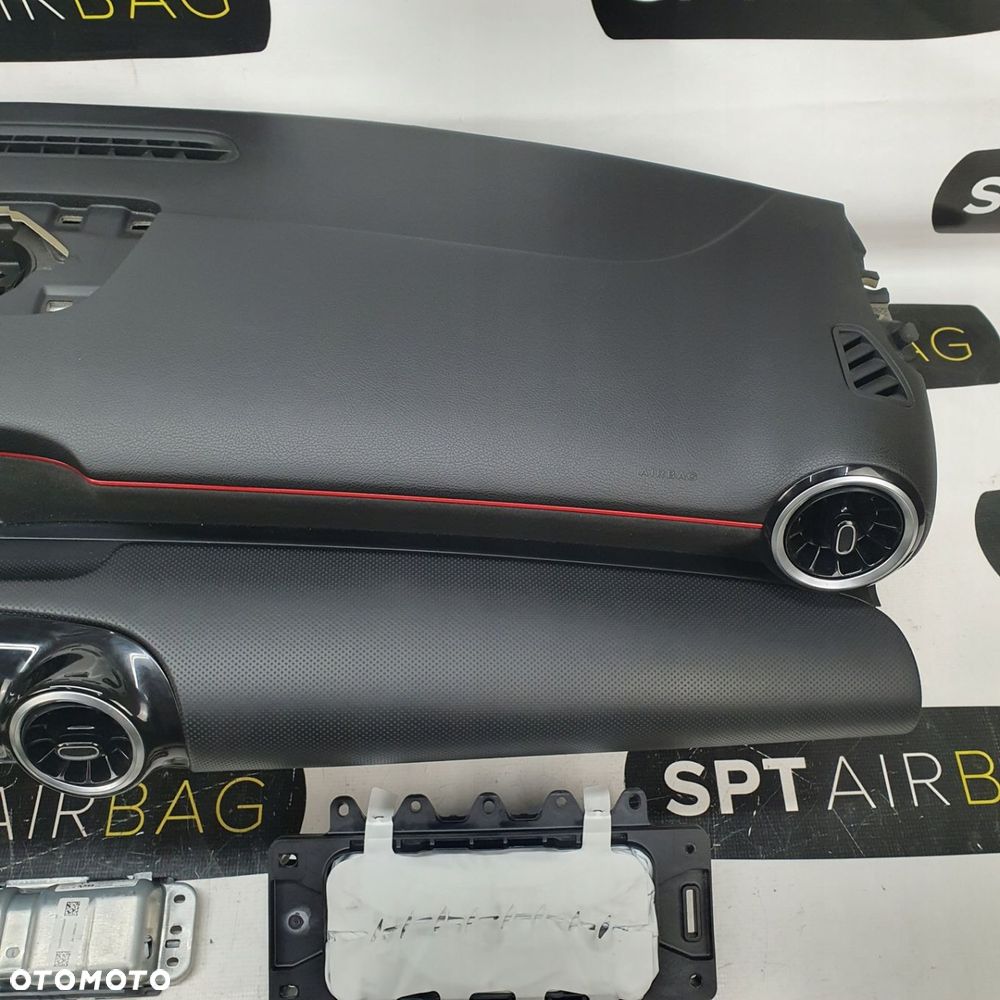 MERCEDES CLA W188 DESKA ROZDZIELCZA KONSOLA KOKPIT PULPIT PODUSZKI AIRBAG AIR BAG PASY KIT SET - 4