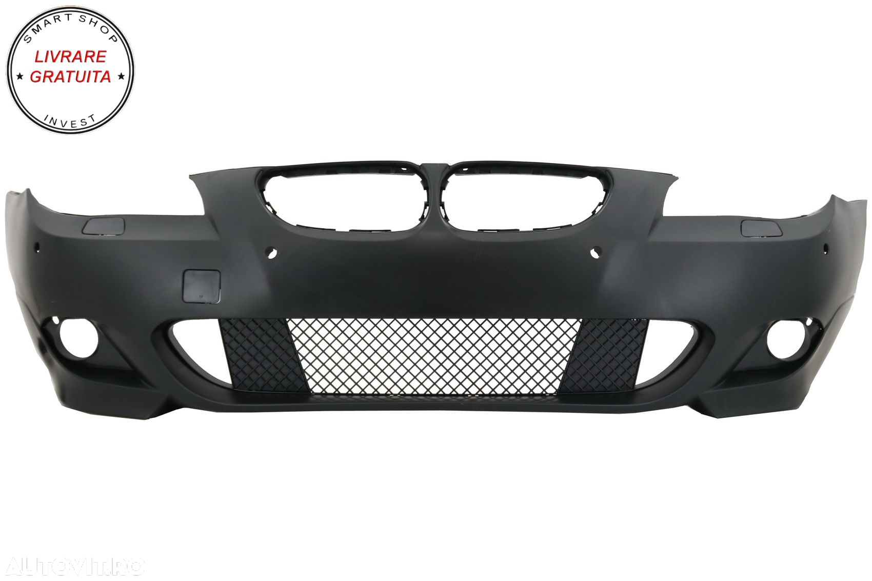 Bara Fata cu Proiectoare Ceata BMW Seria 5 E60 E61 (2003-2007) M-Technik Design- livrare gratuita - 2