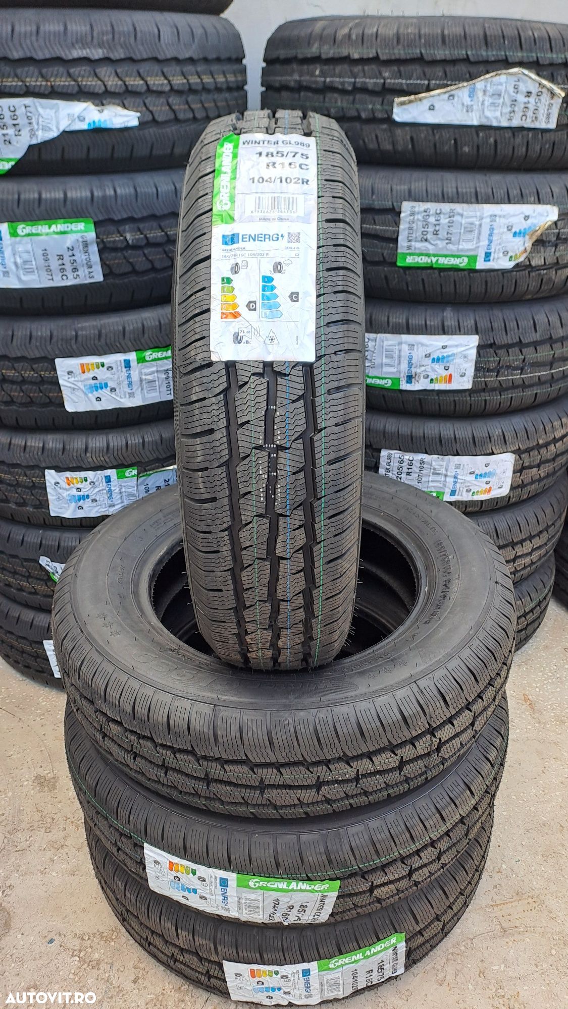 Anvelope noi iarna 185 75 r16c DOT 2024 - 1
