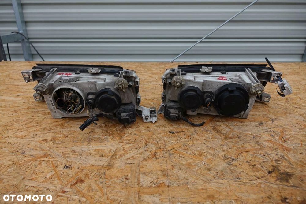 REFLEKTOR 2 LAMPY PRZÓD  LEWA PRAWA LAMPA SZKLANE SKODA OCTAVIA I LIFT - 12