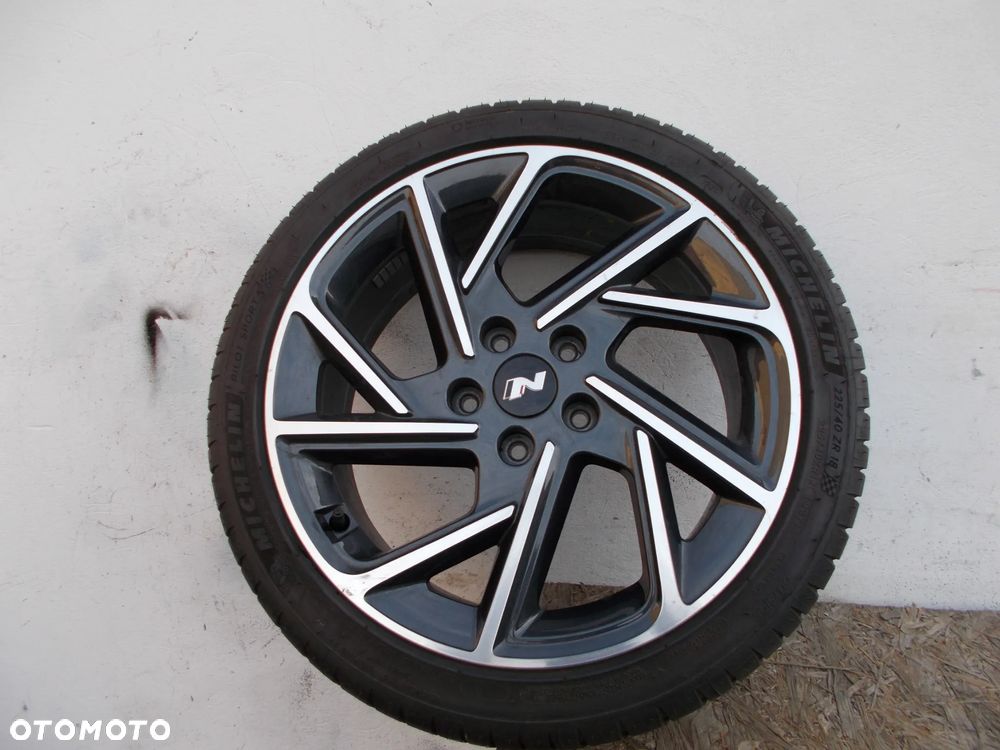 HYUNDAI I30 III N LINE 52910-G4800 18 7,5 J ET55 ALU FELGA ALUMINIOWA PLUS OPONA 225 40 ZR 18 MICHELIN KOŁO - 1