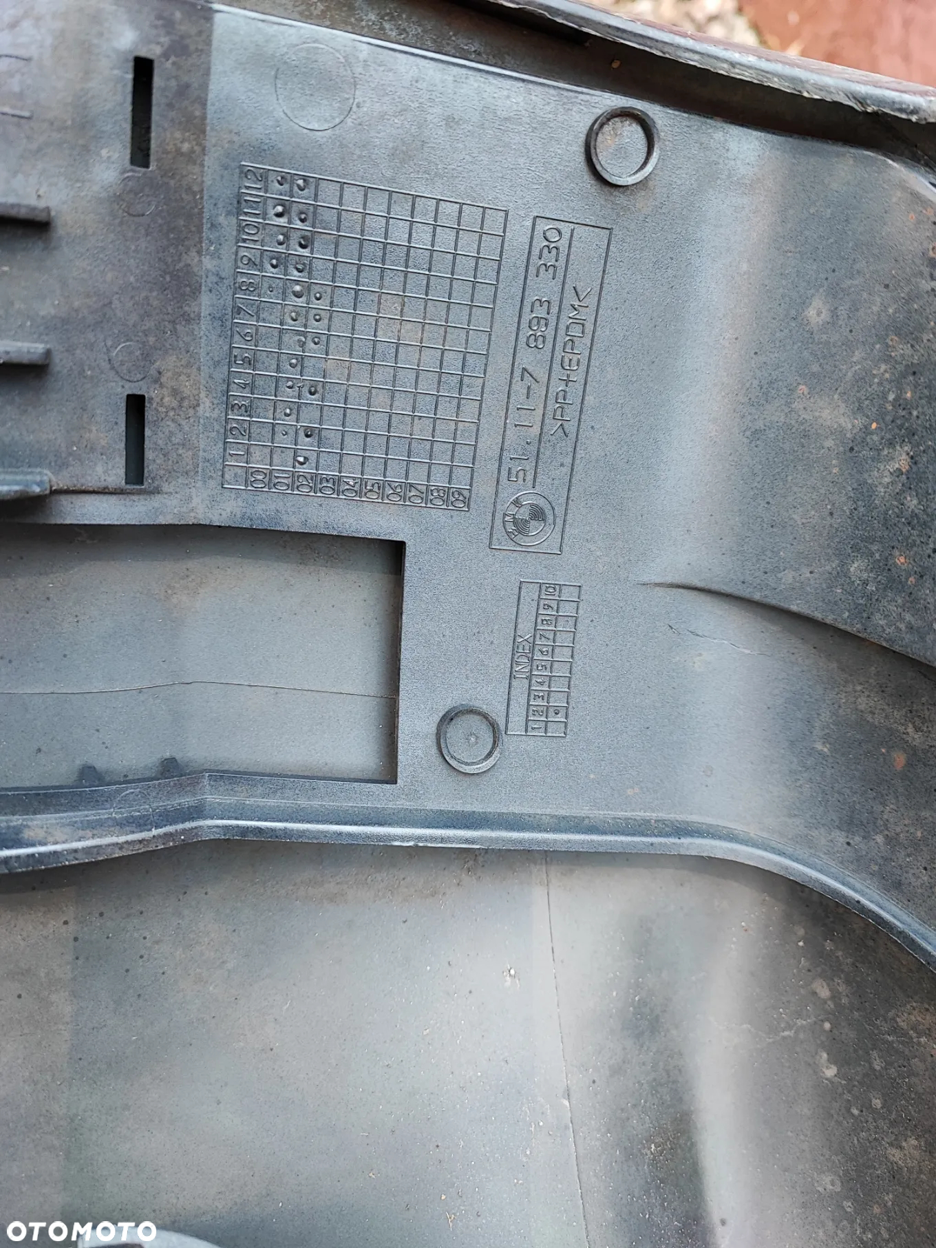 BMW E46 SEDAN / KOMBI ORYGINALNY ZDERZAK M-PAKIET PRZÓD POŁÓWKA DO SPAWANIA W KOLORZE ORIENT-BLAU METALICK O NR.  51 11 7 893 328 OEM - 13