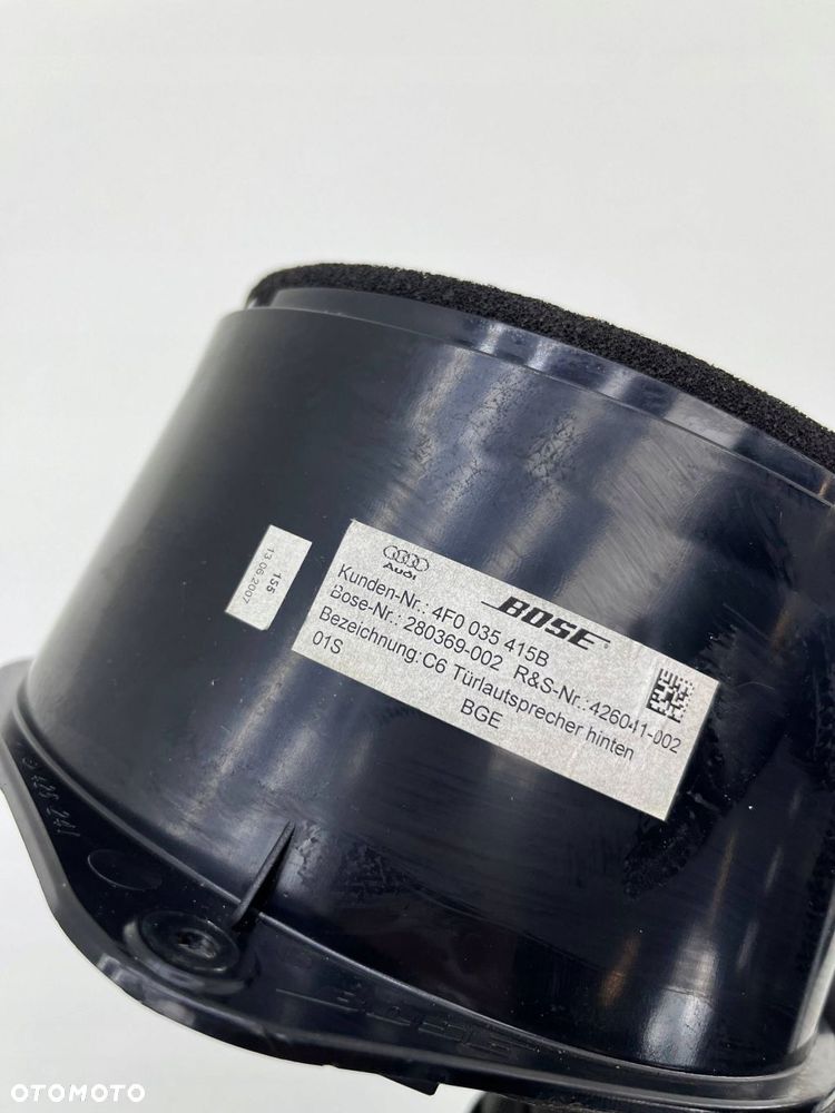 AUDI Q7 4L GŁOŚNIK DRZWI TYŁ BOSE 4F0035415B - 4