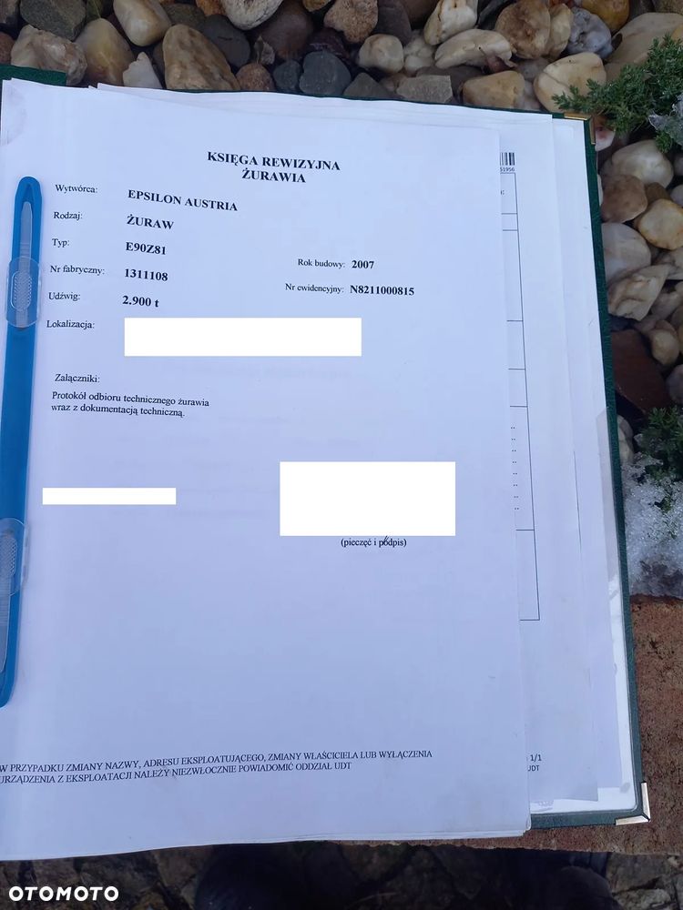 Inny ZABUDOWA DO PRZEWOZU I ZAŁADUNKU DREWNA HDS EPSILON E 90Z81 - 11