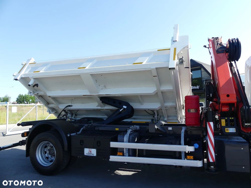 Renault D 18.280 / WYWROTKA 2 STR + HDS SKŁADANY W Z / NISKI PRZEBIEG / - 6