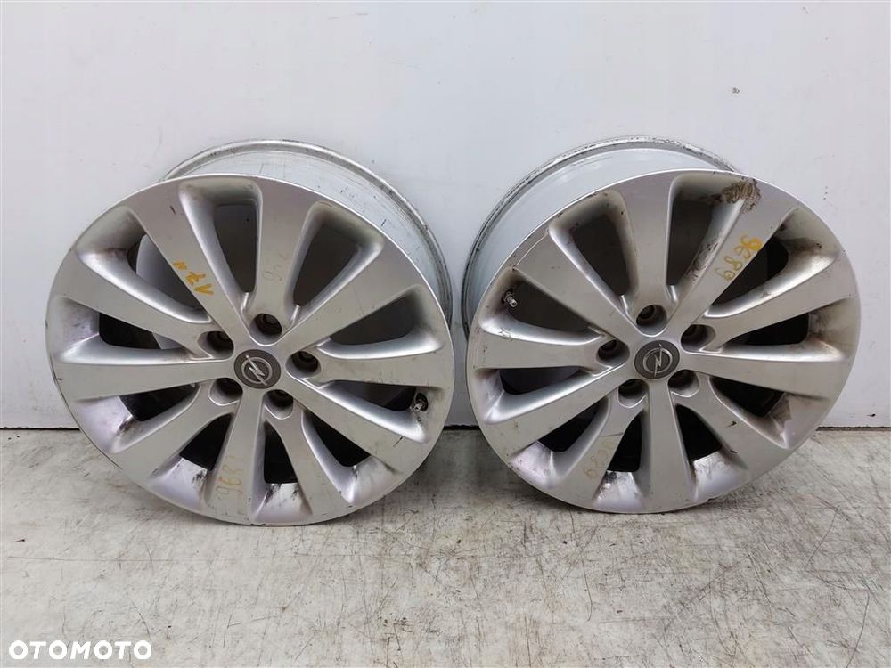 Alufelga FELGA ALUMINIOWA CZUJNIK TPS Opel Astra J IV 1.4 TURBO 7X17 5X105 - 11