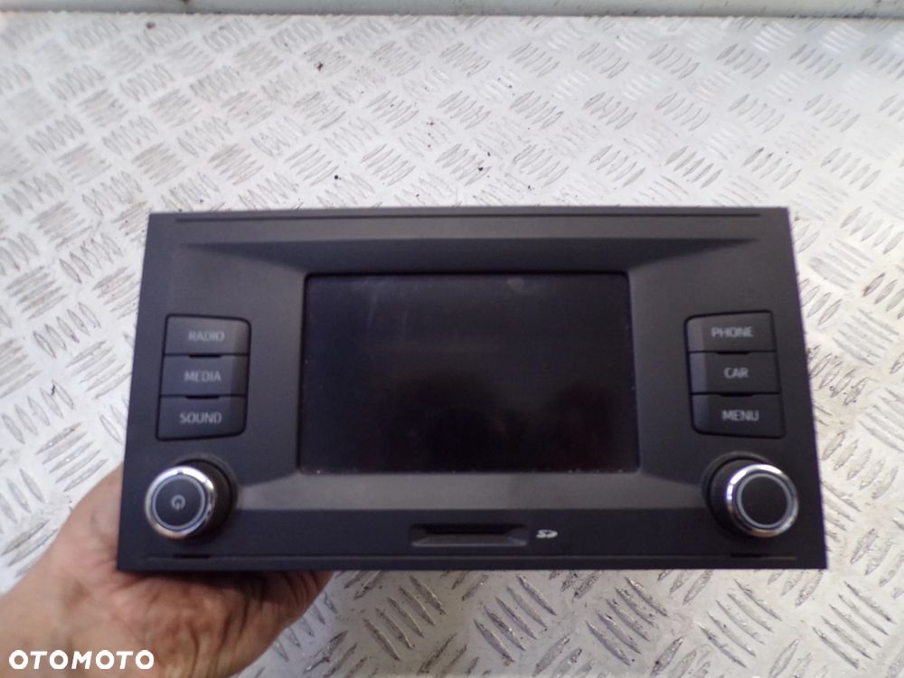 RADIO VOLKSWAGEN SEAT AUDI SKODA 5F0035871 - 1