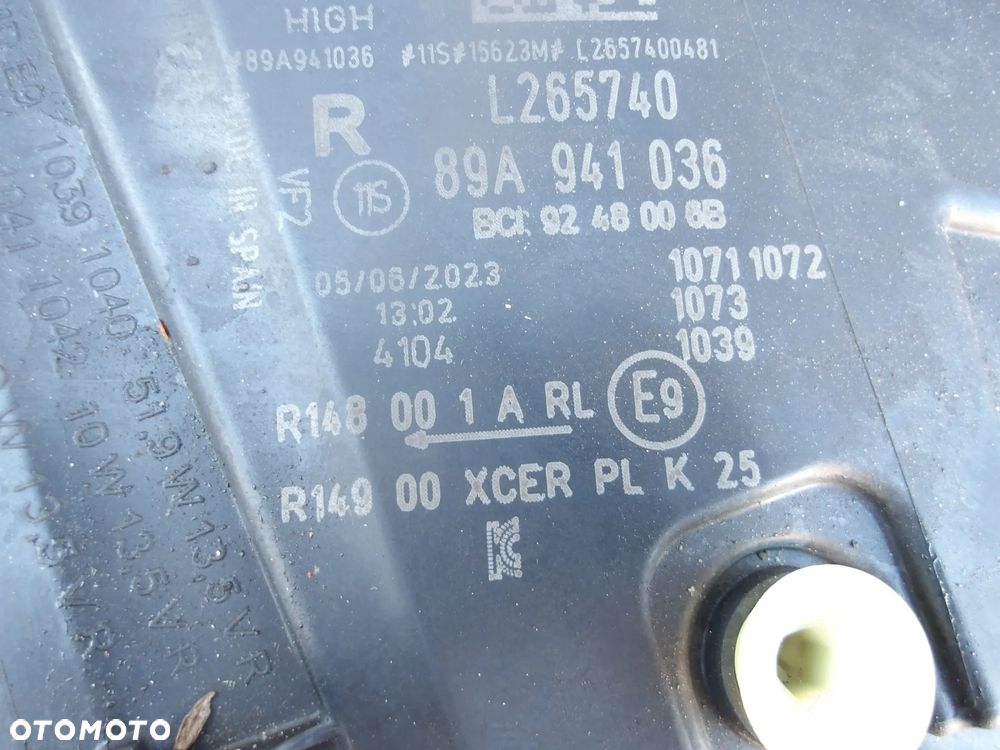 LAMPA PRAWY PRZOD FULL LED MATRIX AUDI Q4 E TRON 89A941036 - 16