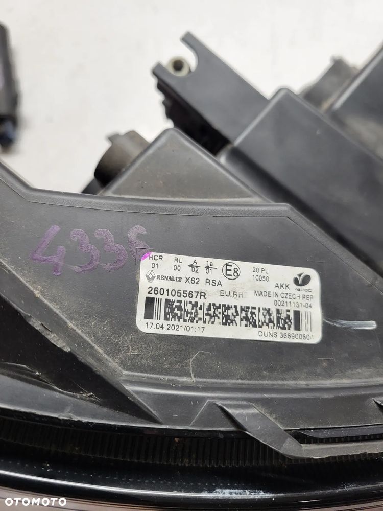 RENAULT MASTER IV 4 LAMPA PRAWY PRZÓD 260105567R - 10