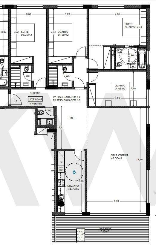 T4 Novo, Varanda e Garagem Fechada no  Empreendimento O FOCO perto da - Grande imagem: 5/5