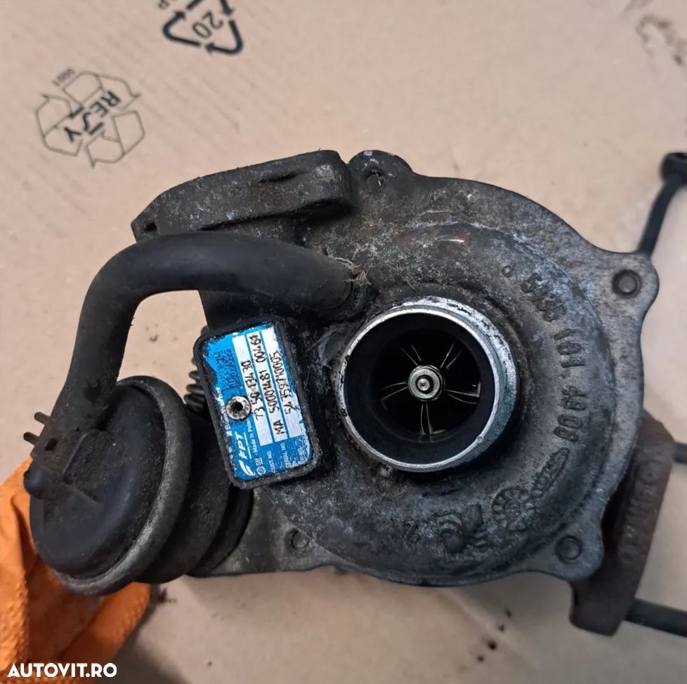 Turbina turbo turbosuflanta 1.3 diesel multijet fiat panda opel corsa C D opel combo ford ka lancia ypsilon 843 fiat doblo florino grande punto - 3