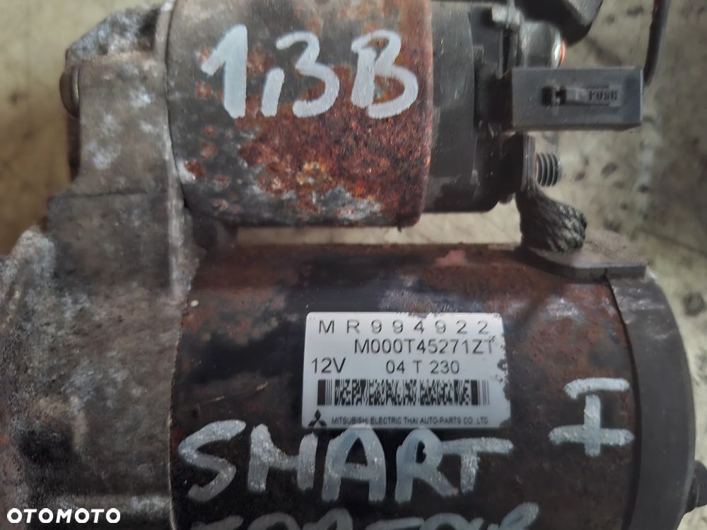 SMART FORFOUR I 1,3 alternator 1800a070 rozrusznik MR994922 - 3