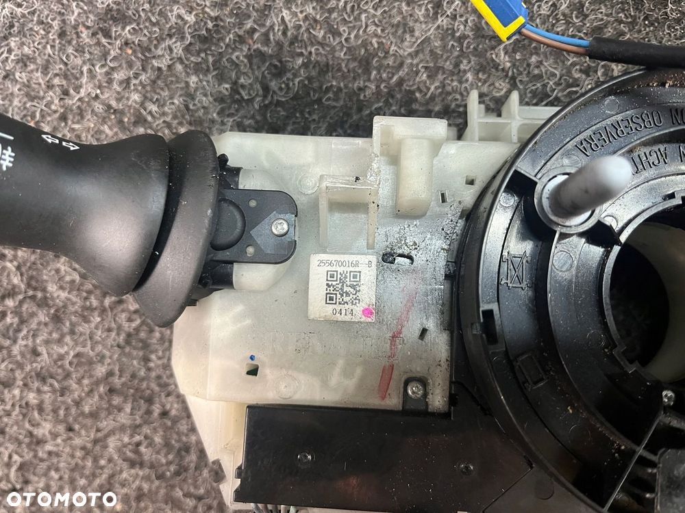 renault megane III przełącznik zespolony taśma 255670016R - 6