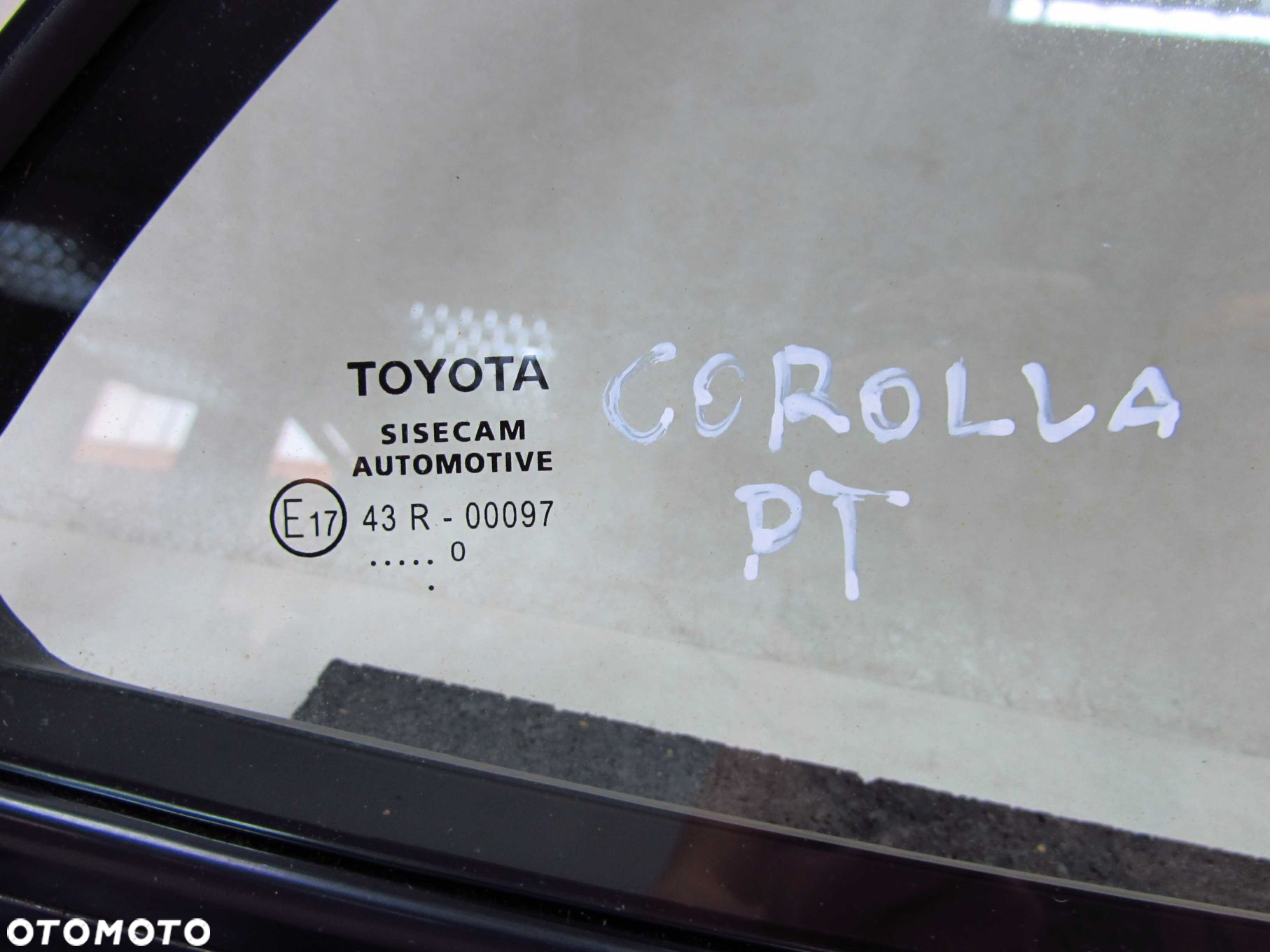 TOYOTA COROLLA E21 XII 19-23 HB HATCHBACK SZYBA BOCZNA TROJKAT DRZWI PRAWA TYL 20 ROK 68188-02240 - 5