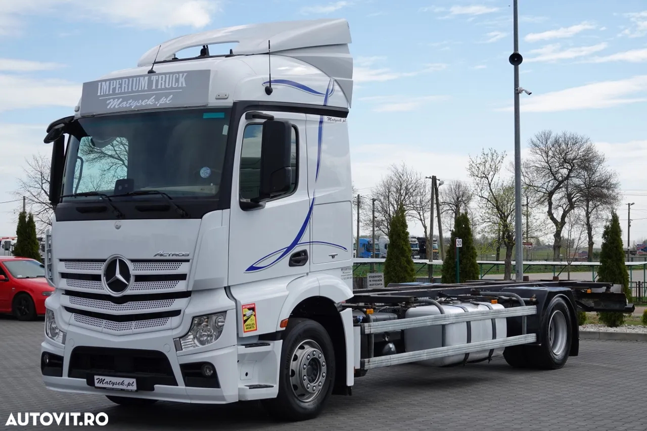Mercedes-Benz ACTROS 1845 / BDF / PENTRU TRANSPORT CONTAINER / IMPORTAT - 2