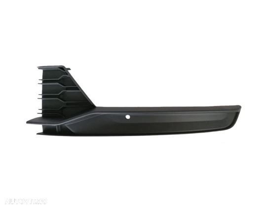 Grila bara Skoda Rapid (Nh), 05.2017-, Fata, partea Stanga, cu locas proiectoare, Aftermarket - 1