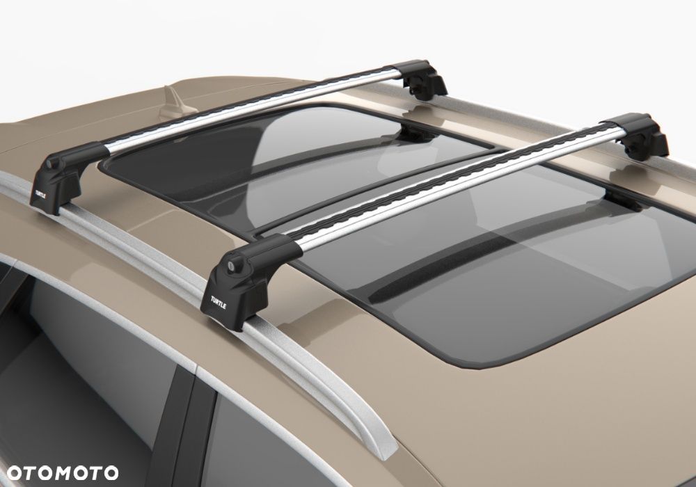 Bagażnik dachowy TURTLE belki na relingi Audi Q3 Q5 Q7 - 4