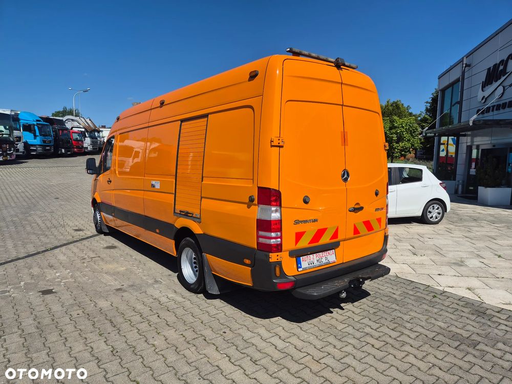 Mercedes-Benz Sprinter 518 CDi / INSPEKCJA KANAŁÓW / 3 KAMERY / SOCJALNE POMIESZCZENIE / W PEŁNI SPRAWNY / DO KANALIZACJI / ASENIZACYJNY / EURO 4 - 10