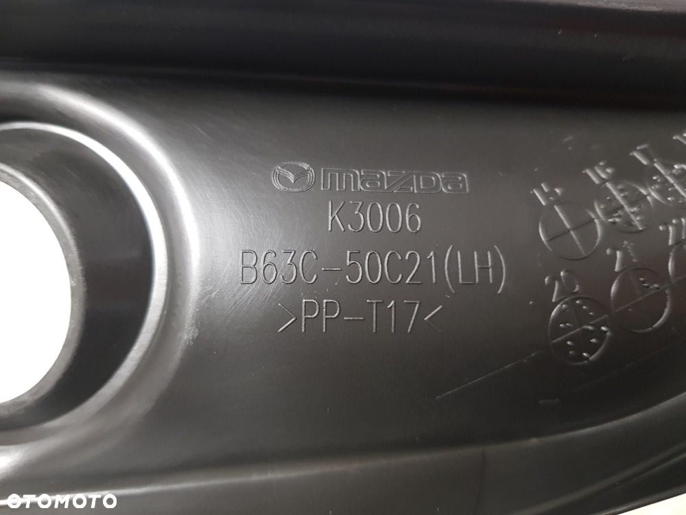 FABRYCZNIE NOWA ORYGINALNA KRATKA ZDERZAKA PRZEDNIEGO LEWA MAZA 3 BM LIFT 17-19 B63C-50C21 - 4