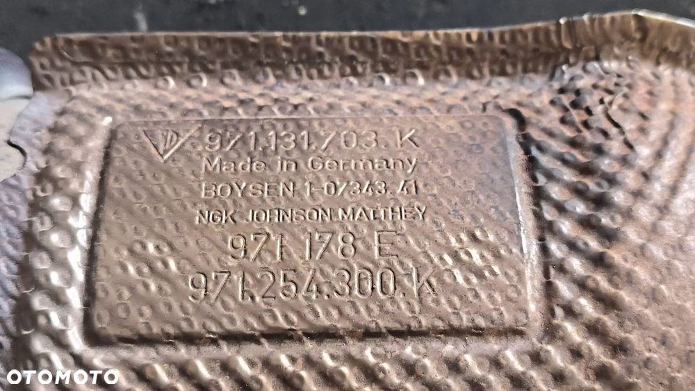 Lewy 971131703K/prawy 971131703L Filtr cząstek stałych Katalizator DPF - 3