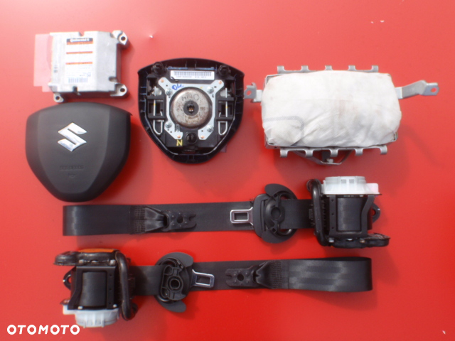 SUZUKI SWIFT MK8 JIMNY ACROSS BALENO IGNIS CELERIO SWACE AIRBAG PODUSZKA POWIETRZNA KIEROWCY PASAŻERA DESKA KONSOLA PAS PASY KURTYNA FOTELOWA FOTELA regeneracja naprawa Raz2 OKAZJA WARTO - 7