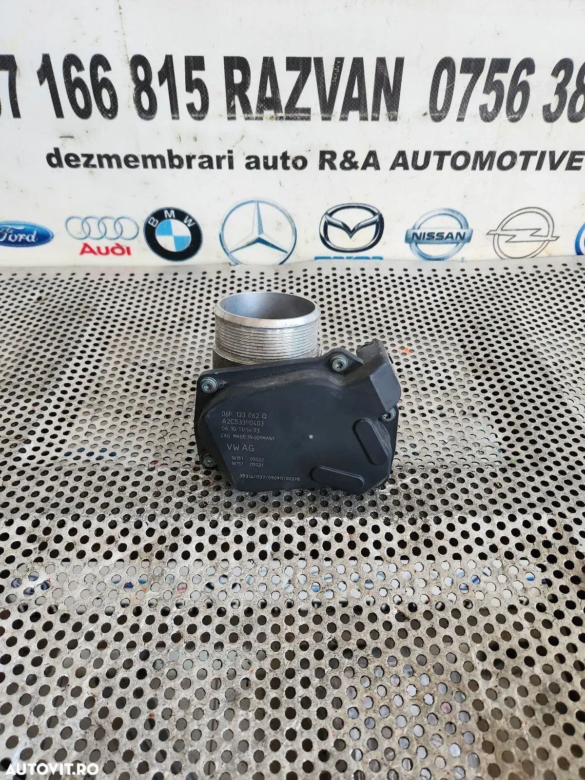 Clapeta Acceleratie Vw Seat Skoda Audi 1.8 2.0 Benzina TFSI TSI Cod 06FQ A4 A5 Passat Golf Octavia - 1