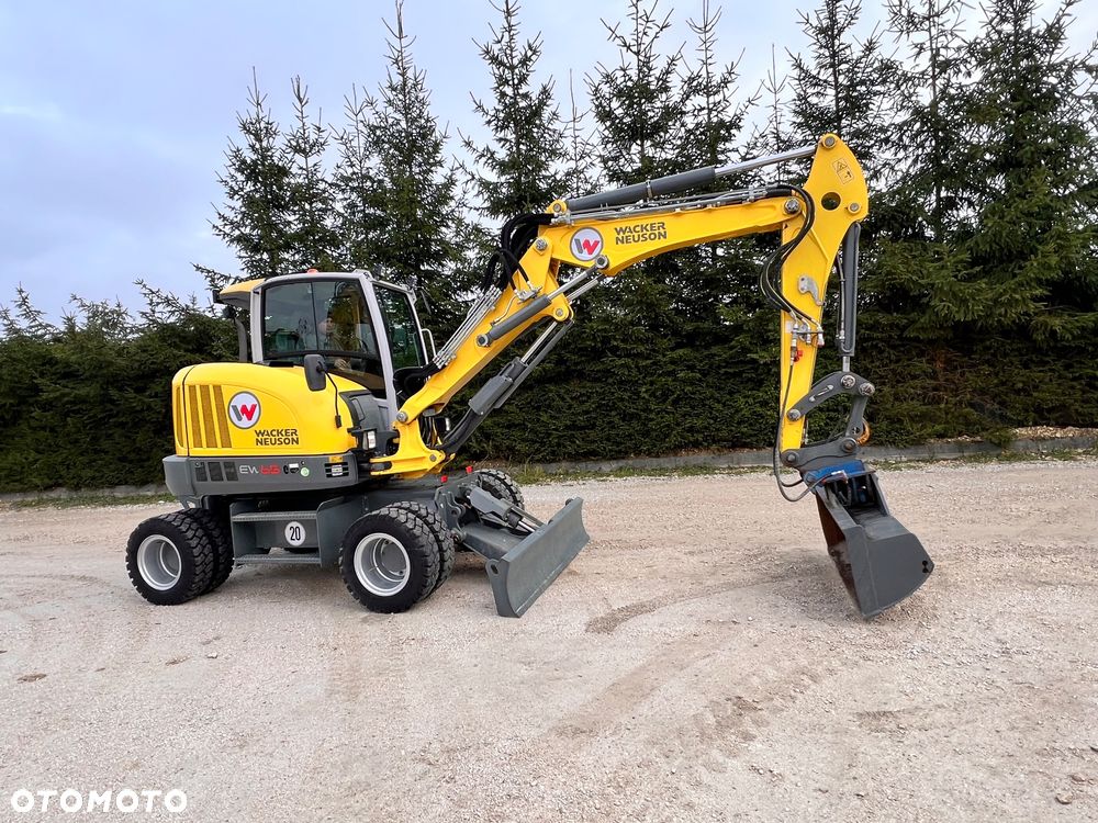 Wacker Neuson EW65 Koparka Kołowa 7 TON Pług Ramię Long 3 Łamane KLIMA,MS03 HYDRAULICZNE - 30