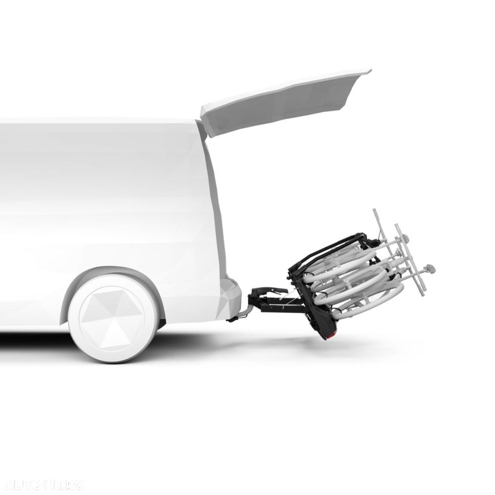 Suport 3 biciclete Thule VeloSpace 3 cu prindere pe carligul de remorcare (13pini),Nou_emitem Factura & Garantie,Pret Importator - 7