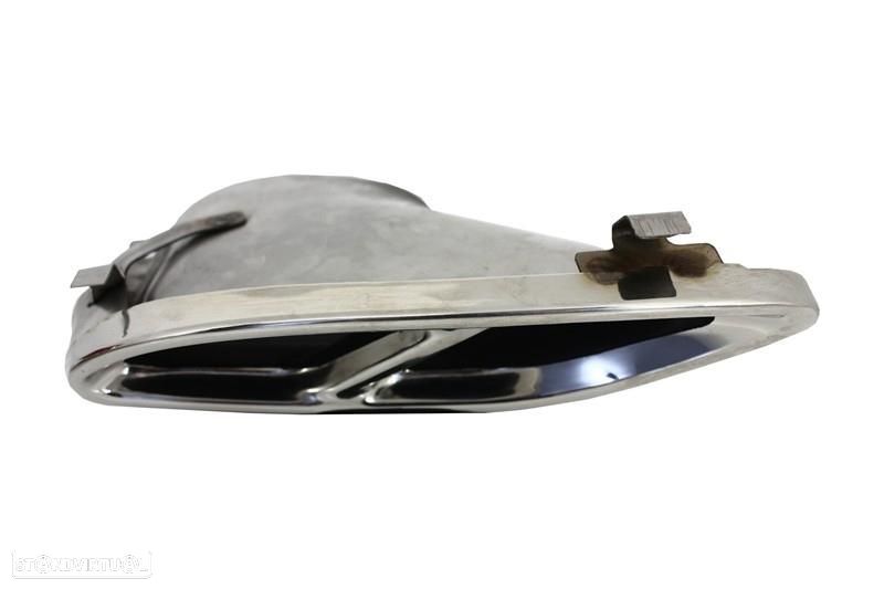 Ponteiras de Escape Mercedes C / GLC / GLE Look Amg - 2