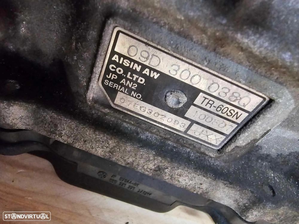 Caixa de velocidades Volkswagen 3.0 TDI , ref JXX - 5