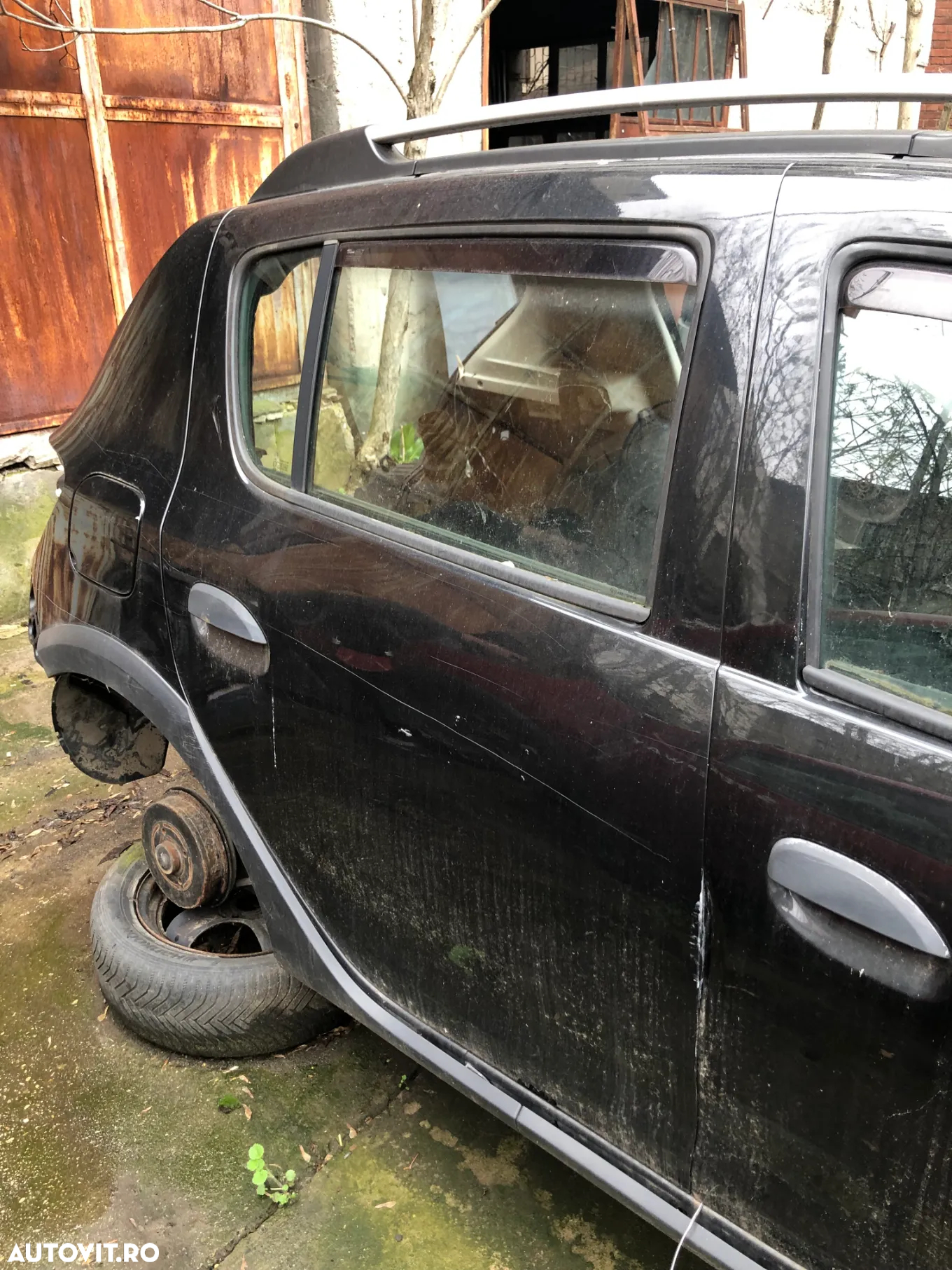 Usa dreapta spate Dacia Sandero 2 2014 negru - 2