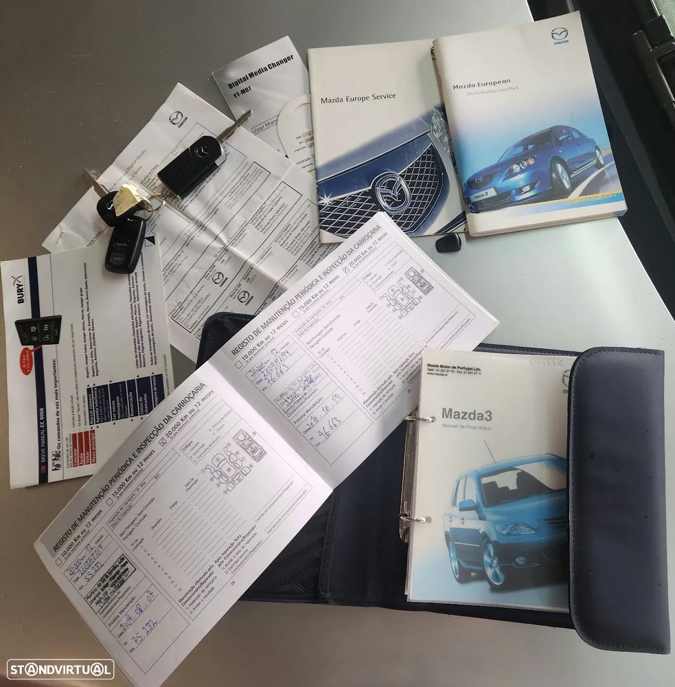 Mazda 3 MZR 1.4 Exclusive Curtain - 13