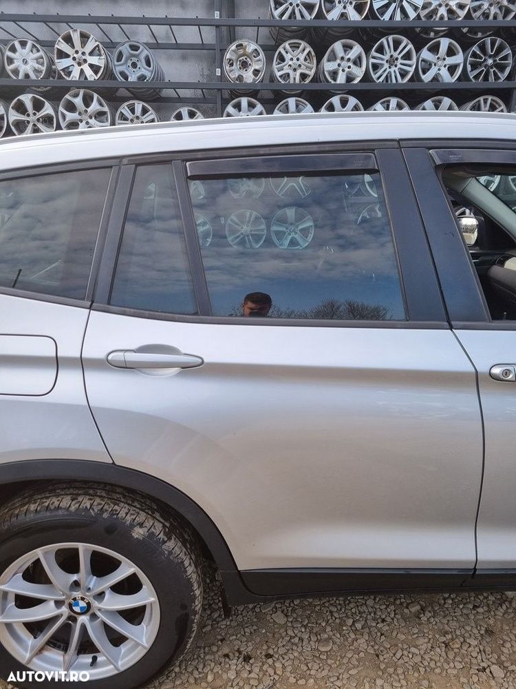 Usa Dreapta Spate BMW X3 F25 2010 - 2014 SUV 4 Usi Titansilber 354 (1478) - 1