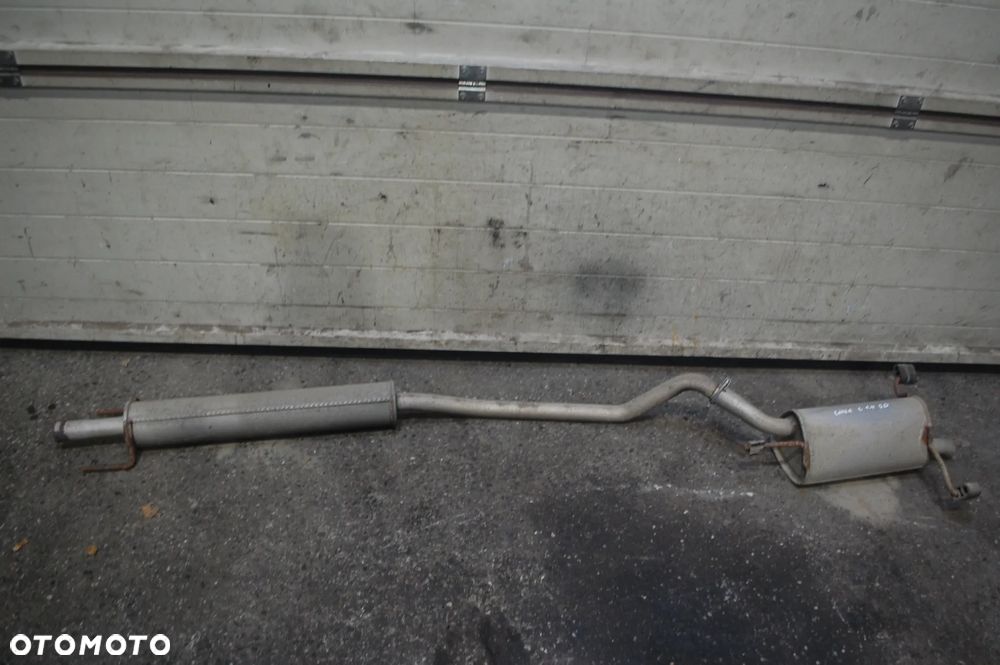 TŁUMIK KOŃCOWY + ŚRODKOWY OPEL CORSA C 1.8 1.6 1.4 5D - 7